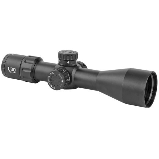 TS-12X riflescope features 3-12x power and 44mm objective